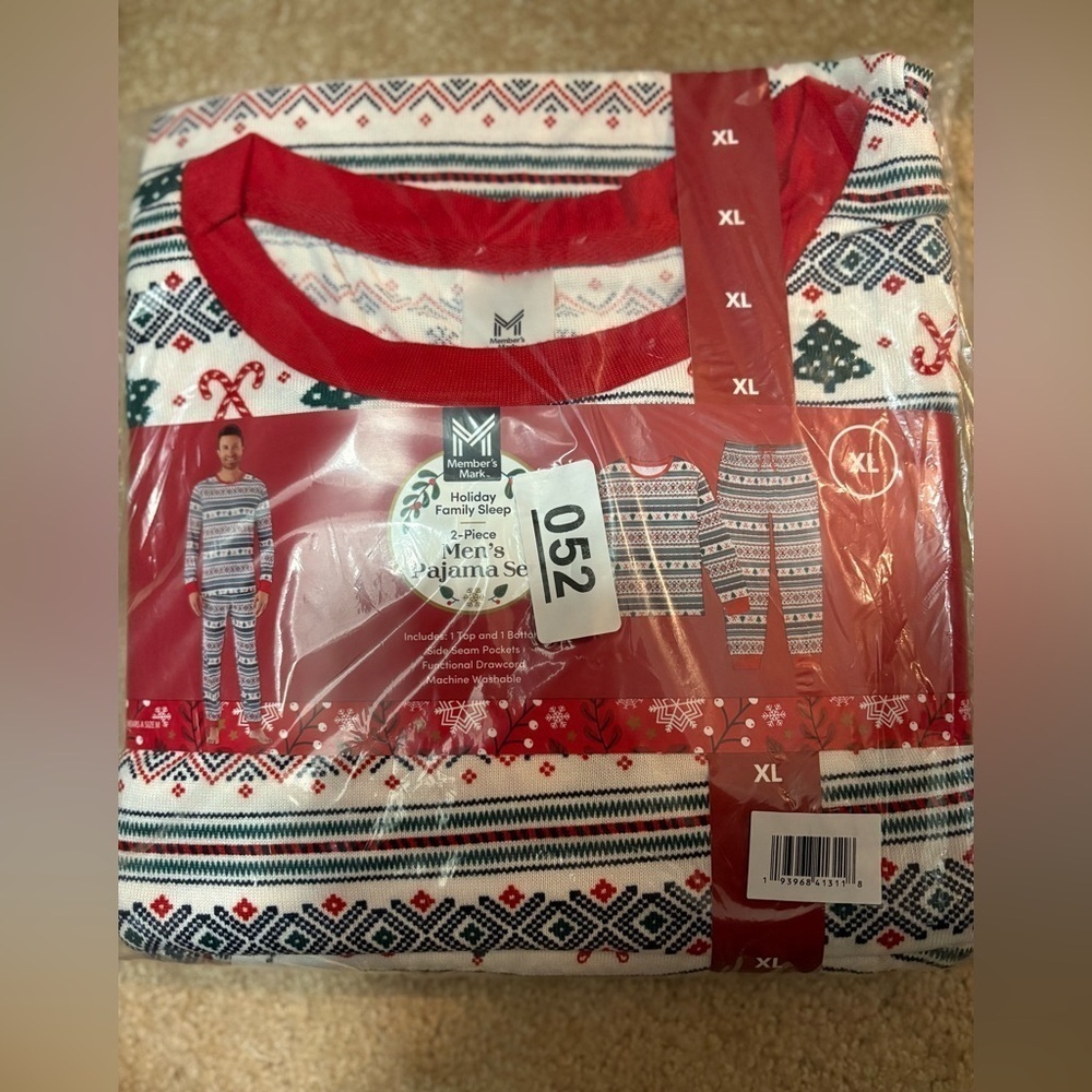 NWT men’s pajamas set xl